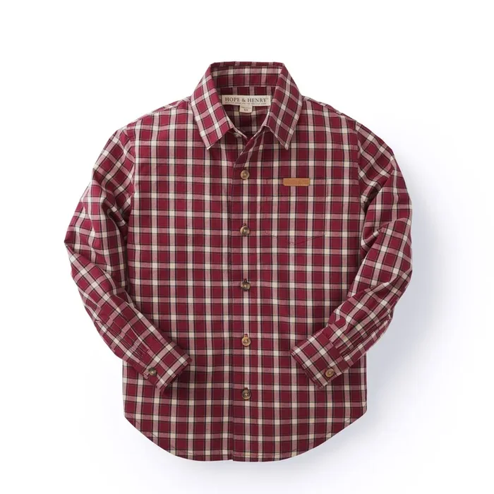 Poplin Button Down Organic Shirt – Baby