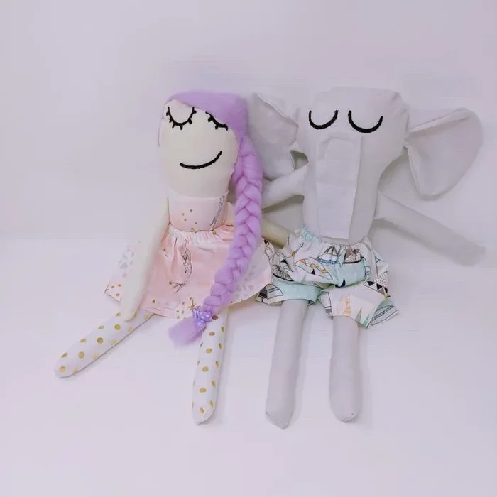 Pops of Whimsy Doll – Elephant