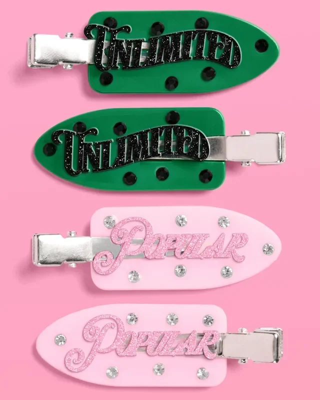 Popular + Unlimited Clips – 4 Acrylic Clips