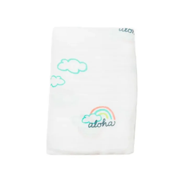 Pot O’ Aloha Muslin Swaddle Blanket