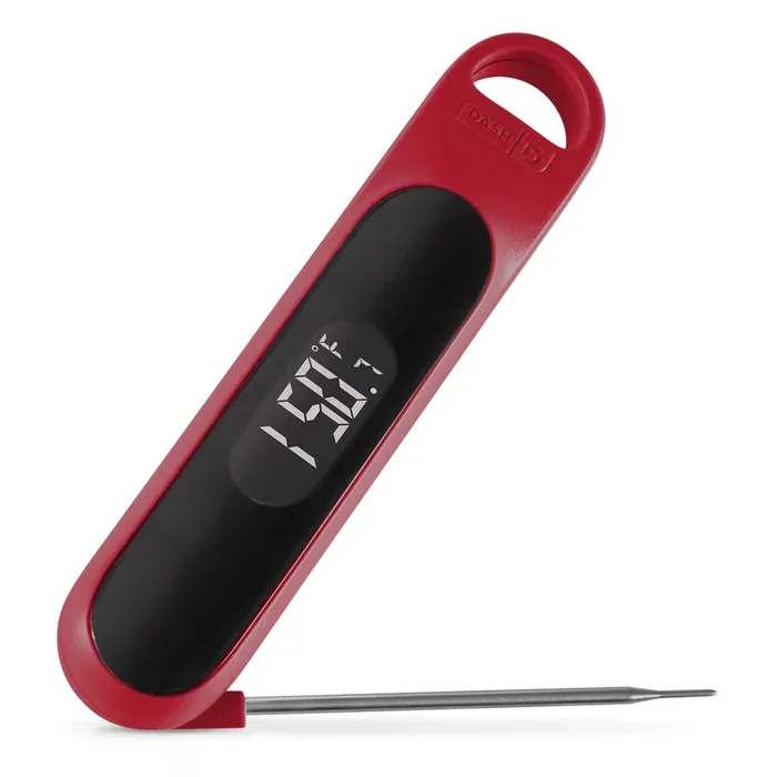Precision Quick-Read Meat Thermometer – Red