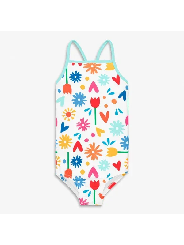 Primary Swimsuit | Rainbow Garden Party