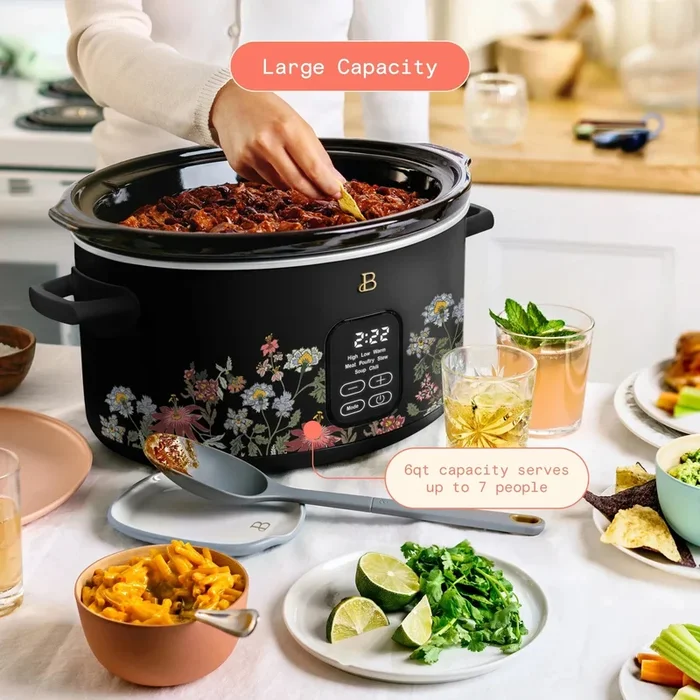 Programmable Slow Cooker – Wildflower Black Sesame