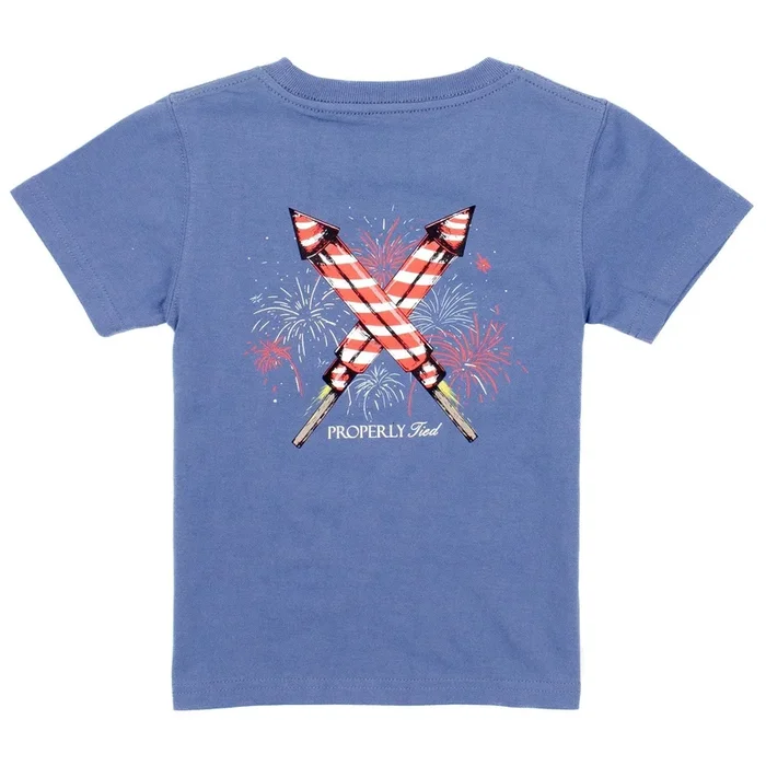 Properly Tied Baby Firecracker Short Sleeve