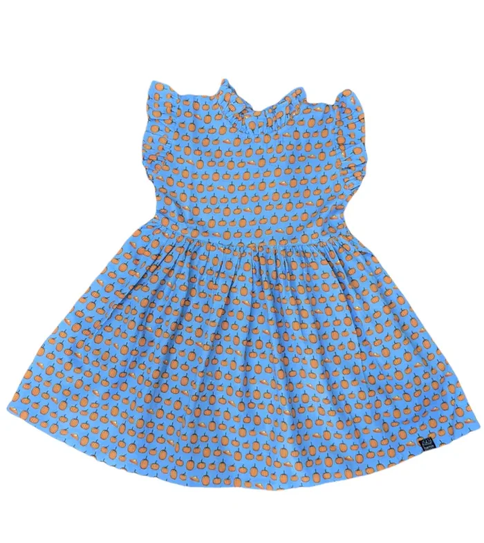 Pumpkin Pies Ruffle Dress