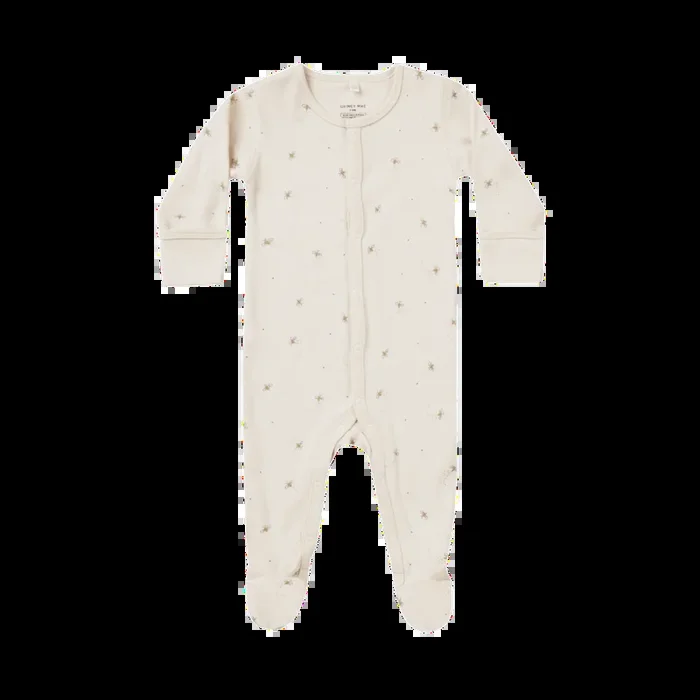 QUINCY MAE Full Snap Footie – Abeilles
