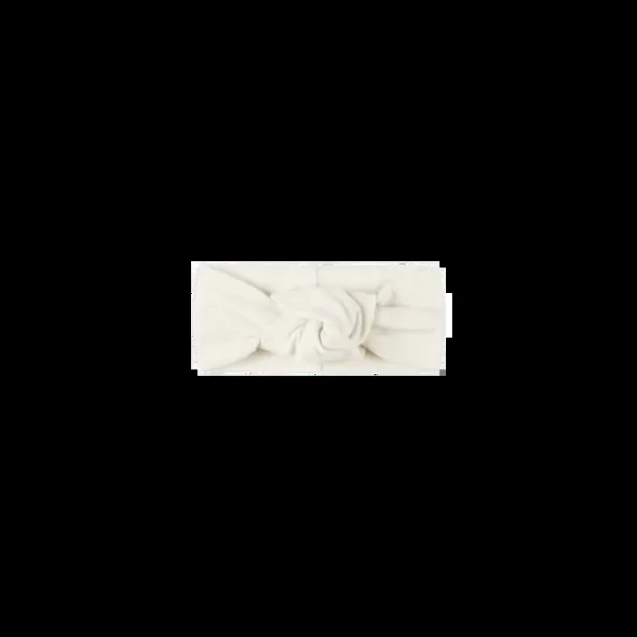 QUINCY MAE Knotted Headband 0-12M – Ivory