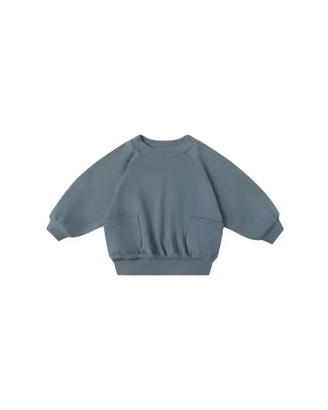 Quincy Mae Pocket Sweatshirt