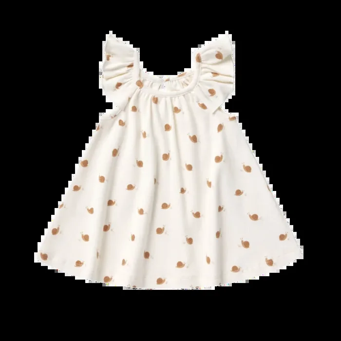 QUINCY MAE Ruffle Swing Dress – Snails
