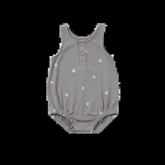 QUINCY MAE Sleeveless Bubble Romper – Kites