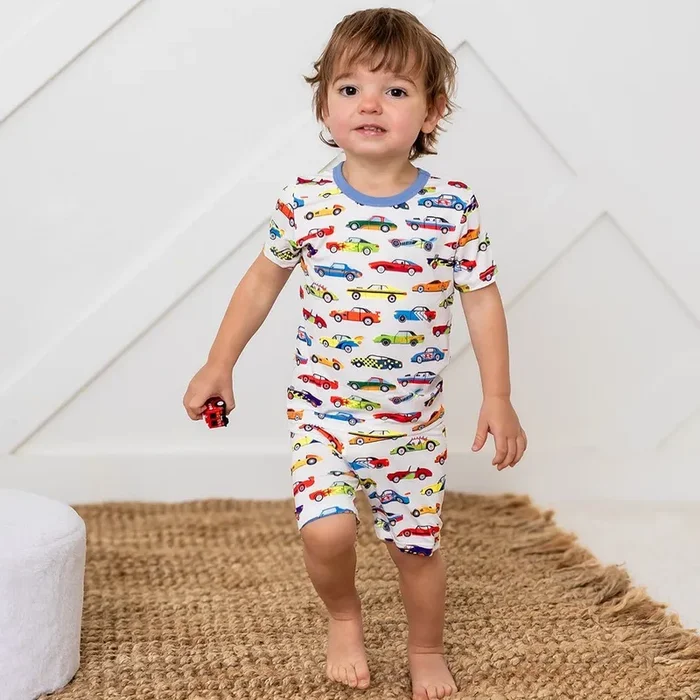 Racing Cars Shorts Pjs