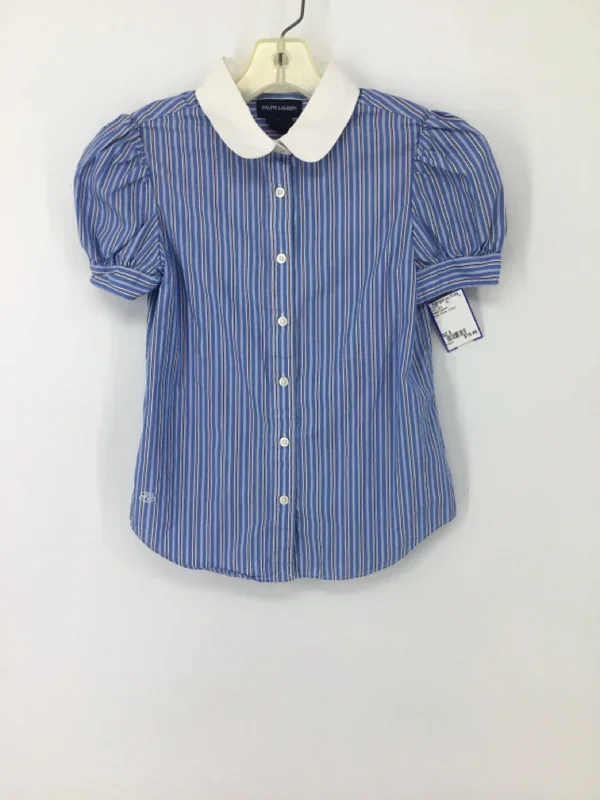 Ralph Lauren Child Size 8 Blue Shirt – girls