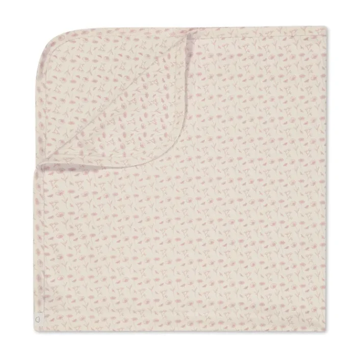 Receiving Blanket – Hand Drawn Flowers