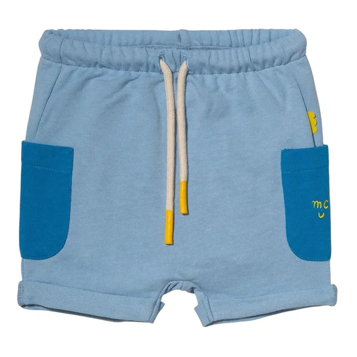 Recycled Cotton Blue Baby Short