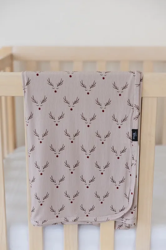 Reindeer Ridge (ribbed) – Lightweight Blanket