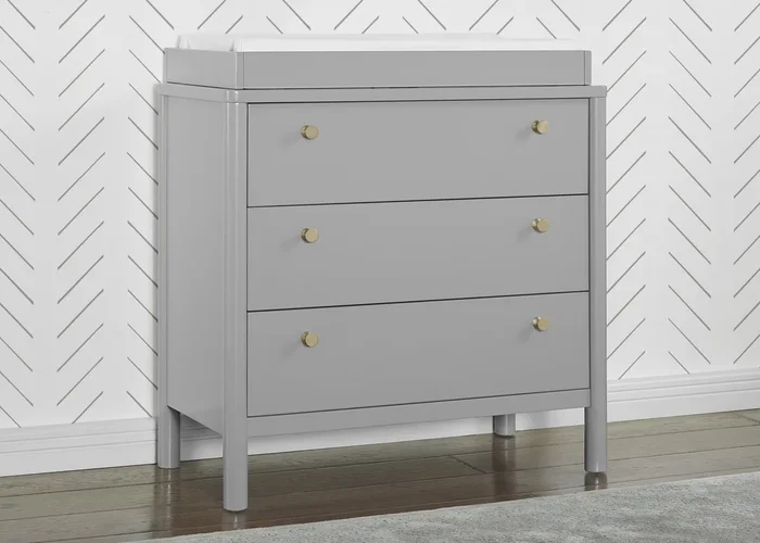Remy 3 Drawer Dresser with Changing Top