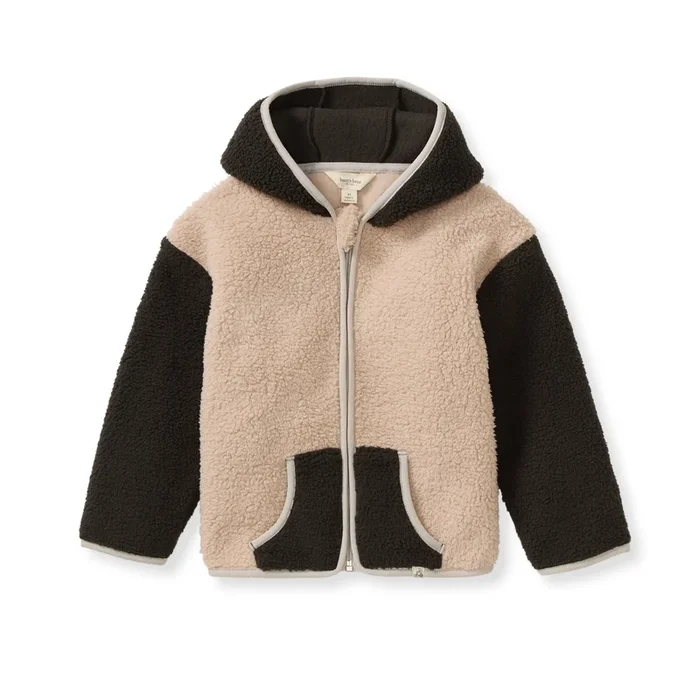 Repreve® Sherpa Zip Front Jacket – Delicate Doe