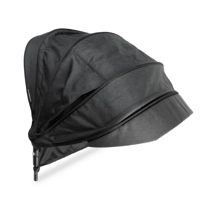Retractable Stroller Canopy – Black