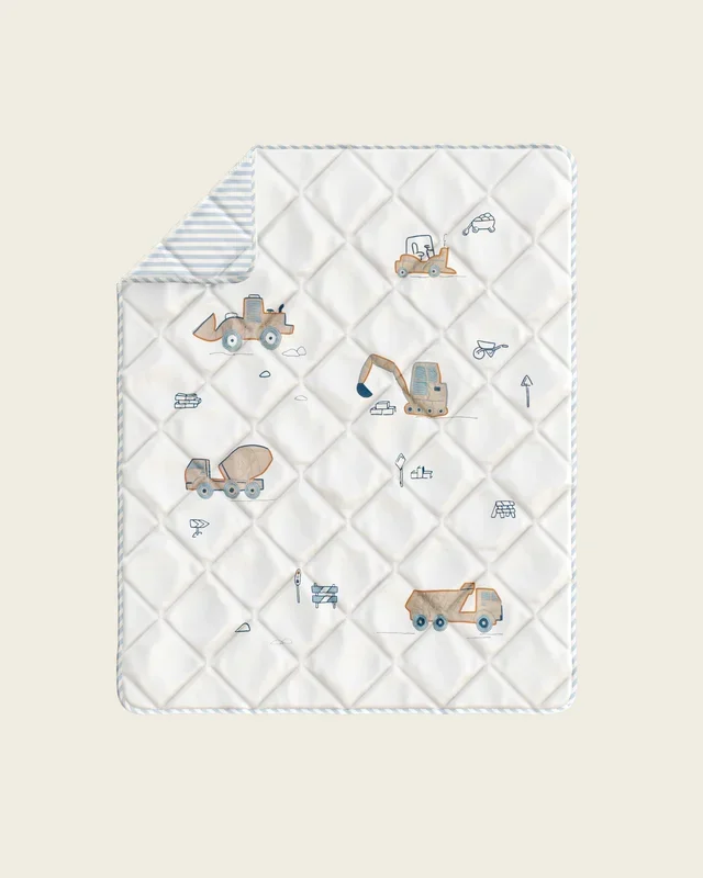 Road Work Baby Quilt