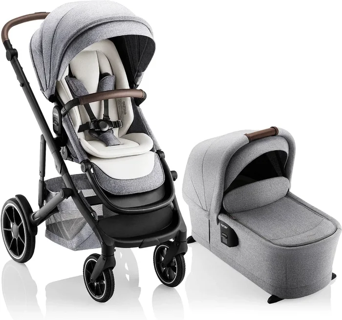 Romer Tura Stroller + Sera Bassinet Bundle – Pearl