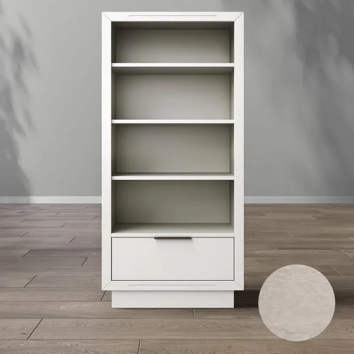 Romina Quadro Bookcase in Ash
