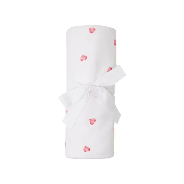 Rosa & Blue Baby Blanket – Heart