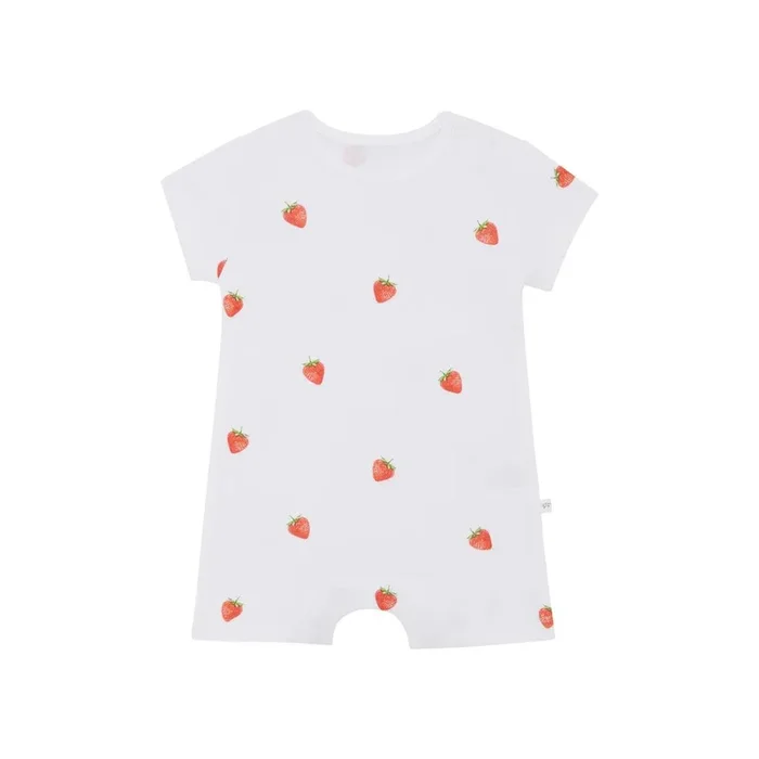 Rosa & Blue Romper – Strawberry
