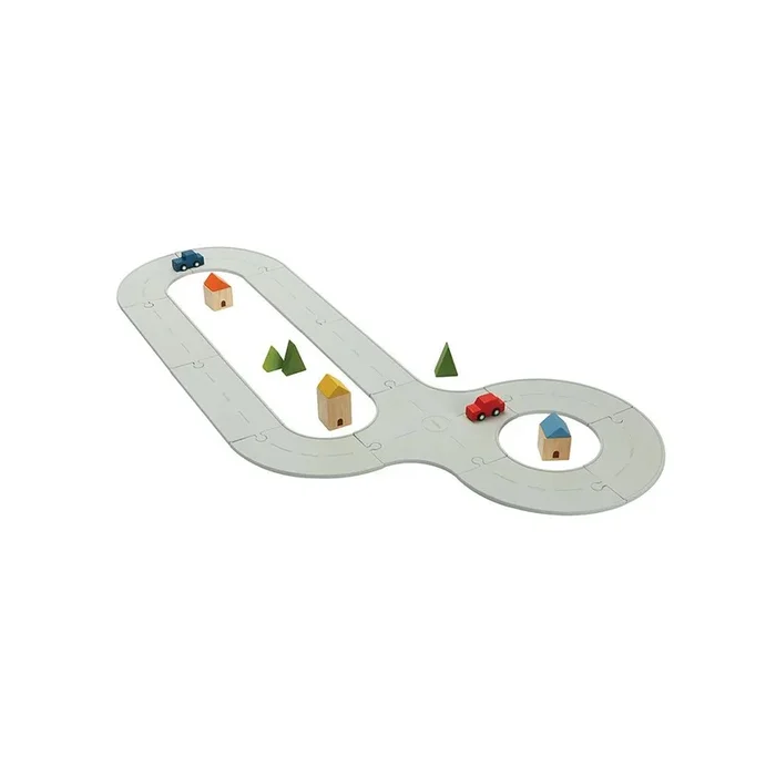 Rubber Road & Rail Set – Medium
