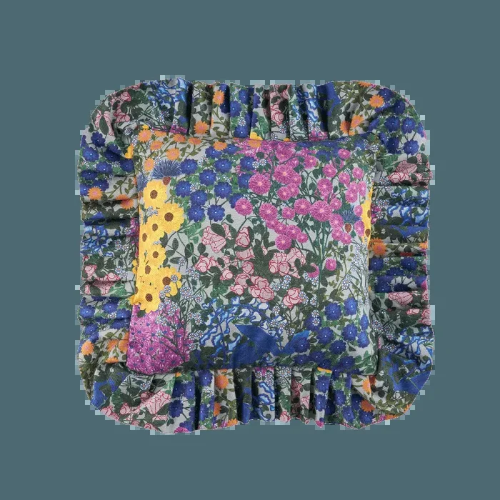 Ruffled Pillow Cover Pré Fleuri
