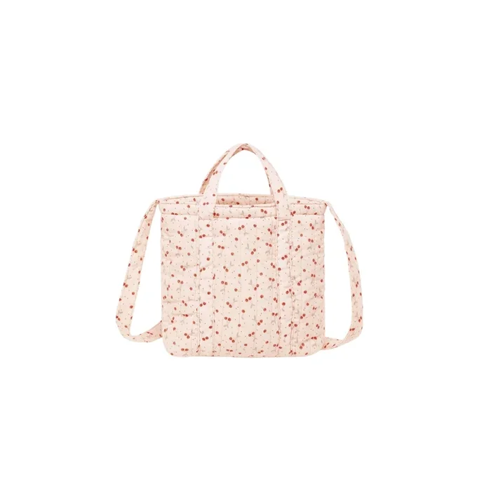 Rylee & Cru Cherries Quilted Tote Bag