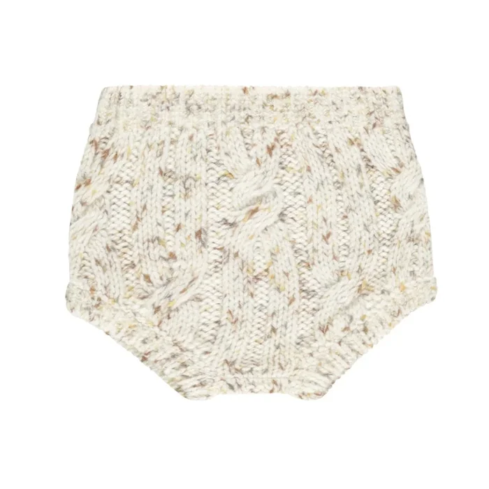 Rylee + Cru – Knit Bloomer – Natural Speckle
