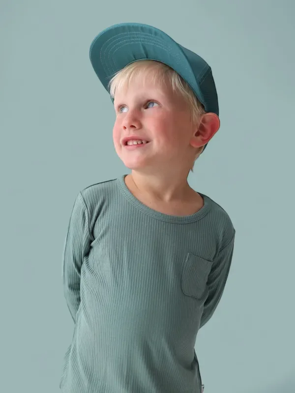 Sage Rib Dream Pocket Tee