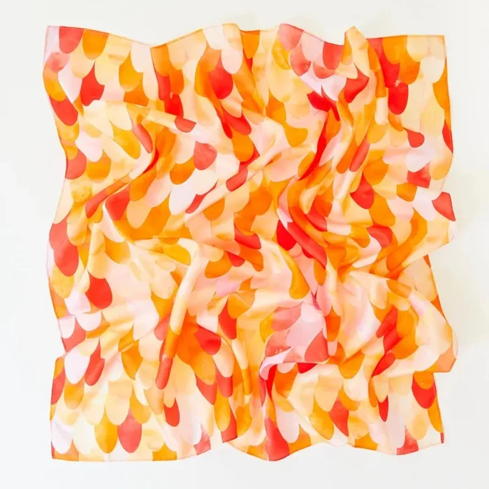 Sarah’s Silks Red Dinosaur Playsilk