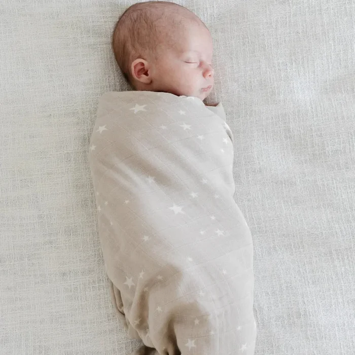 Saranoni Bamboo Rayon Muslin Swaddle | Starry Night