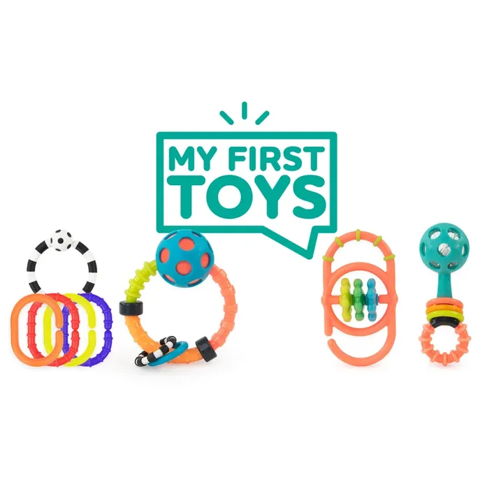 Sassy 8pc My 1st Toys Gift Set