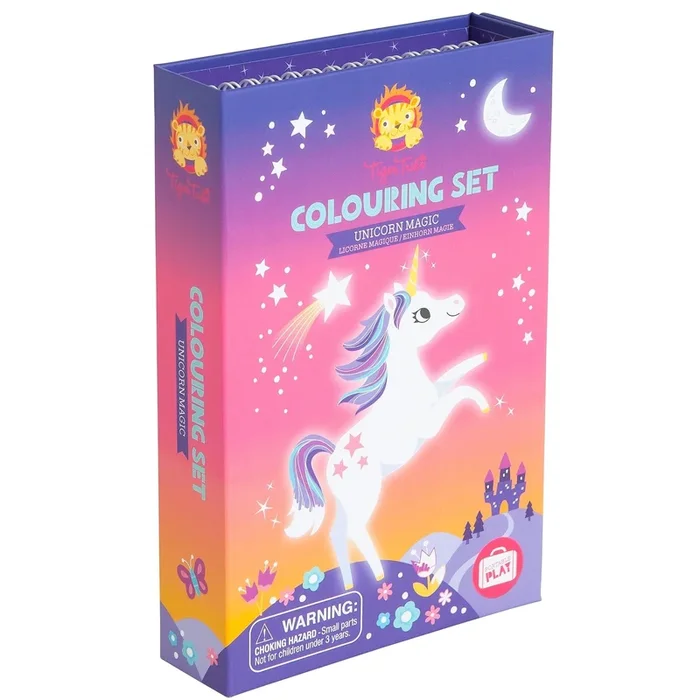 Schylling Coloring Set – Unicorn Magic