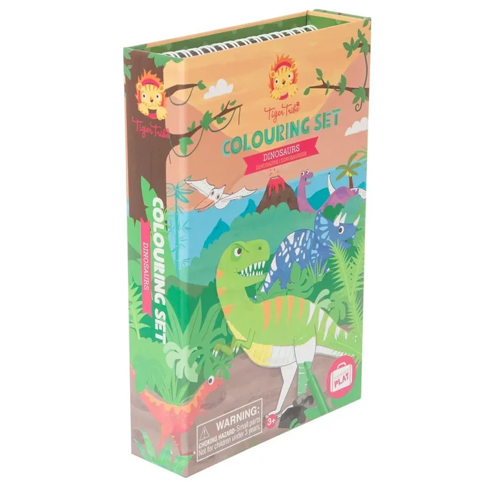 Schylling Coloring Set Dinosaur