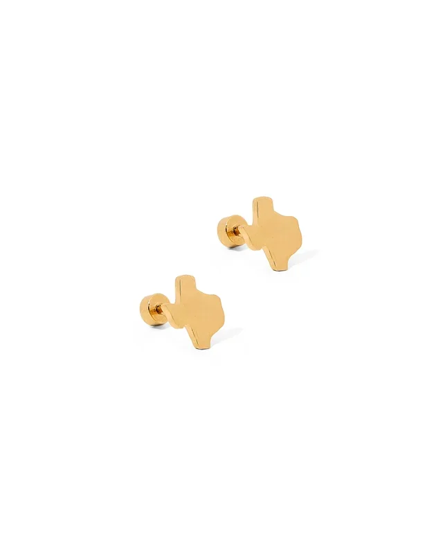 Screwback Stud Earrings – Big Texas