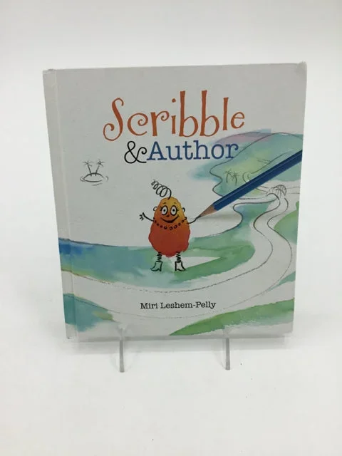 Scribble and Author Hardback Book