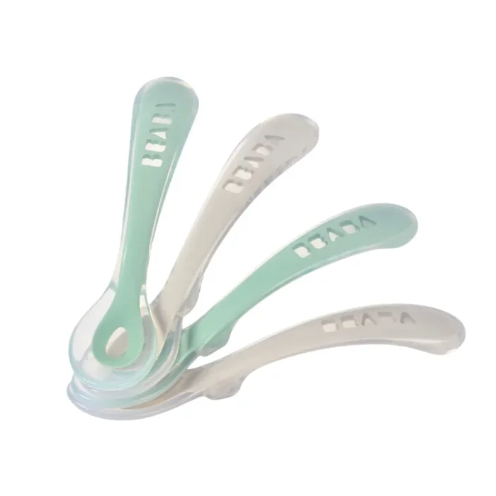 Second Stage Silicone Spoons – 4 Pack