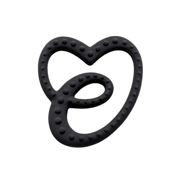 Sensory Rubber Teether – Black