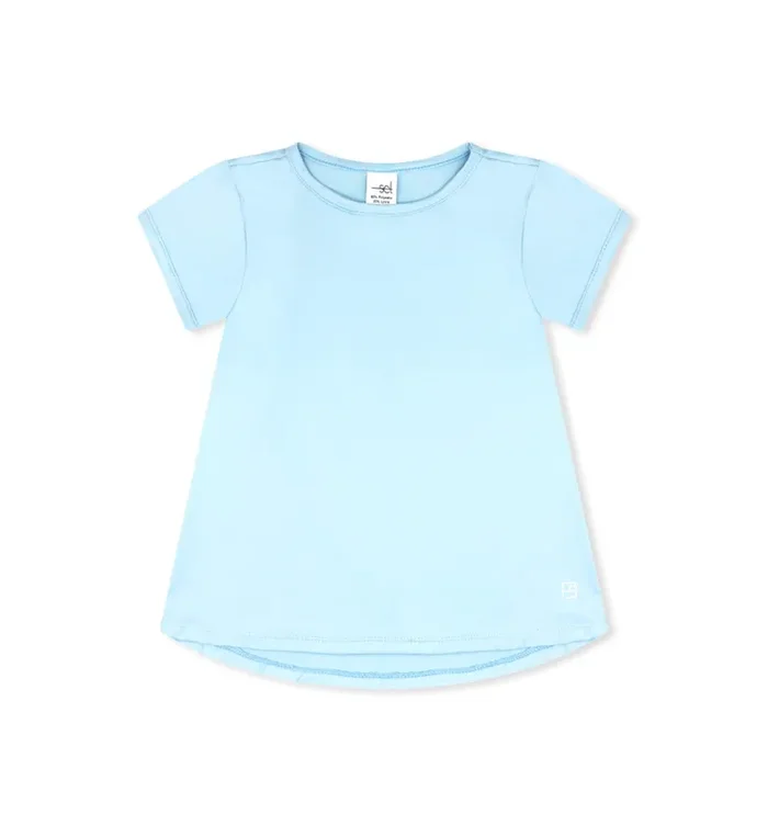 Set Athletics Cotton Candy Blue Bridget Basic Tee