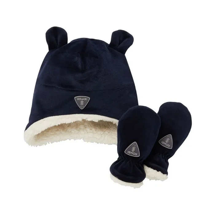 Sherpa Toque and Mittens Set