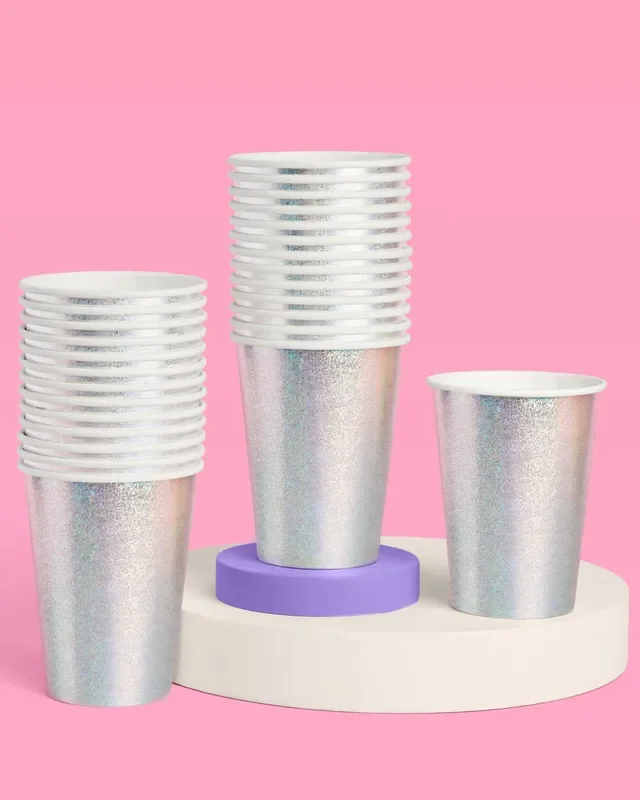 Shimmer Cups – 50 Paper Cups