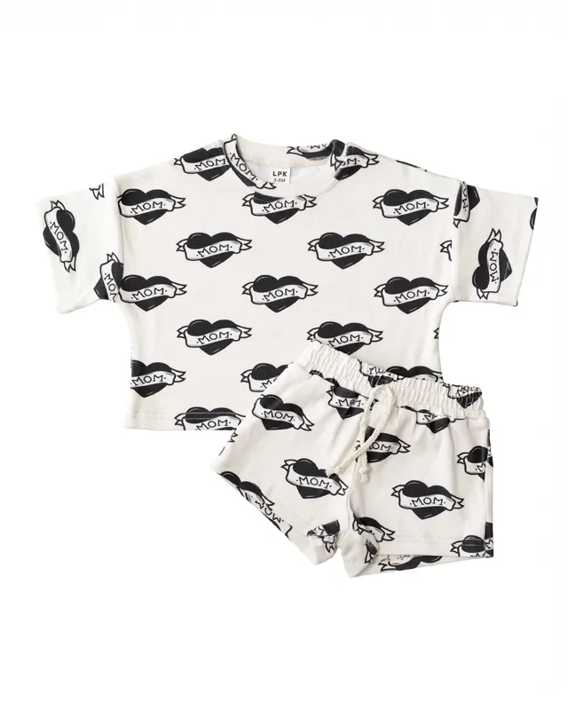 Shorts Set | Mom Tattoo