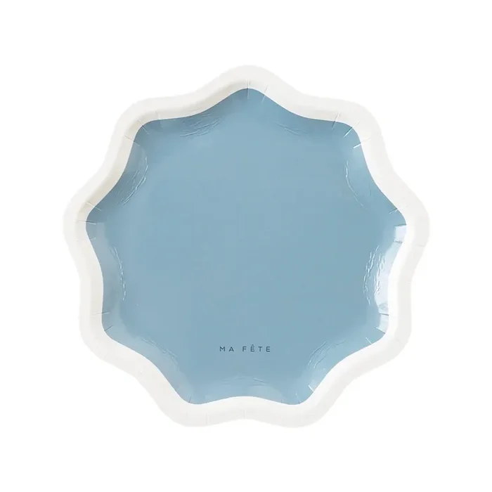 Signature Dessert Plates, Blue (4)