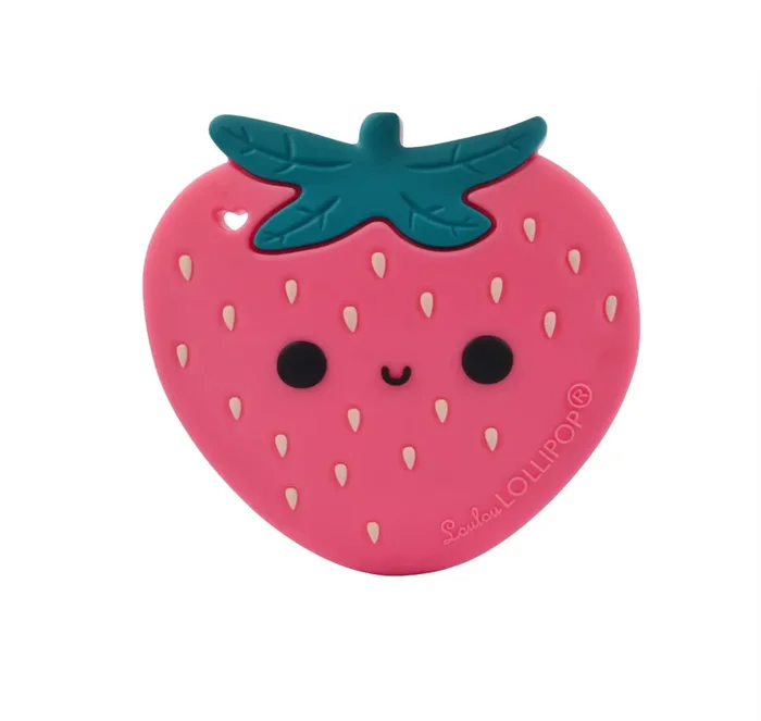 Silicone Teether | Strawberry