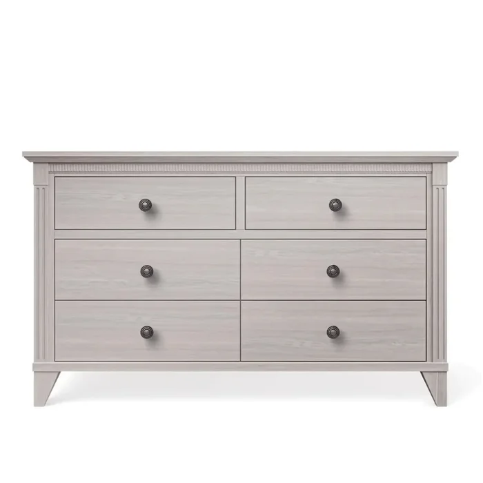 Silva Edison Dresser With Six Large Drawers In Ash