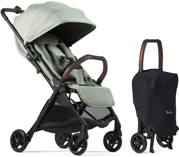 Silver Cross Jet 5 Ultra Compact Stroller – Sage