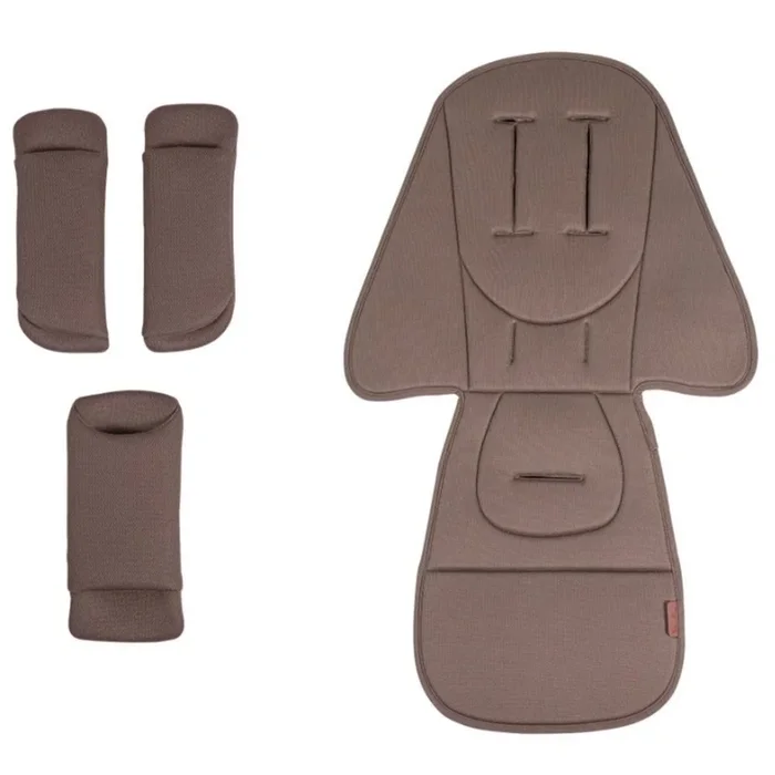 Silver Cross Wave 3 Seat Liner and Harness Pad Set – Caramel